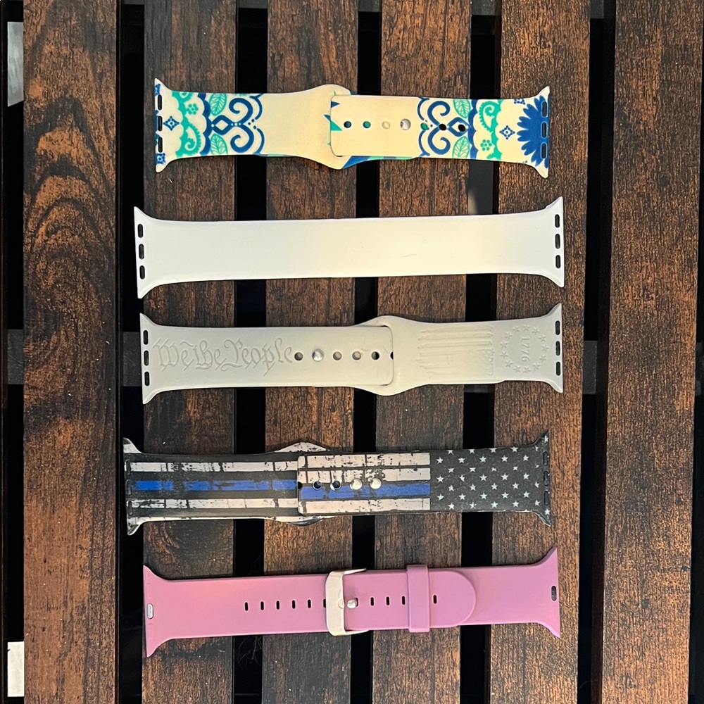 Apple Watch Bands in Multicolor Designs